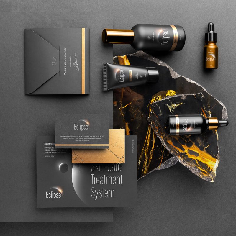 Eclipse – Cosmetics Branding Mockups